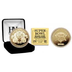 Super Bowl XXIX 24kt Gold Flip Coin