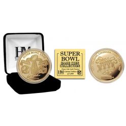 Super Bowl XXXI 24kt Gold Flip Coin