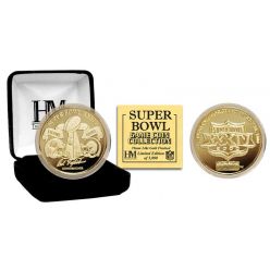 Super Bowl XXXIV 24kt Gold Flip Coin