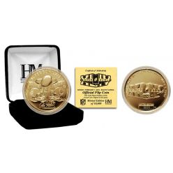 Super Bowl XLIV Official 24KT Gold Flip Coin