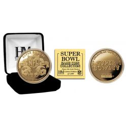 Super Bowl IV 24kt Gold Flip Coin