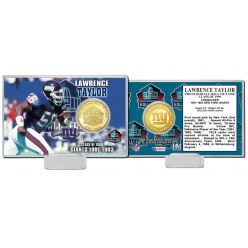 Lawrence Taylor NFL HOF Bronze Coin Card