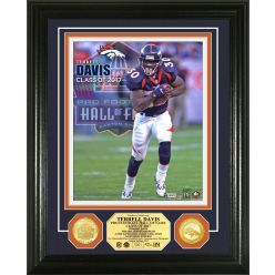 Terrell Davis 2017 Pro Football Hall of Fame bronze Coin Photo Mint