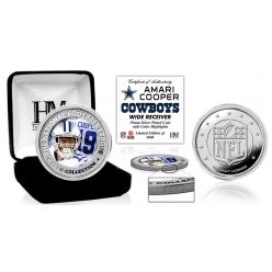 Amari Cooper Silver Color Coin
