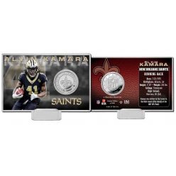 Alvin Kamara Silver Coin Card