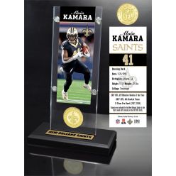 Alvin Kamara Ticket & Bronze Coin Acrylic Desk Top