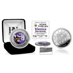 Adam Thielen Silver Color Coin