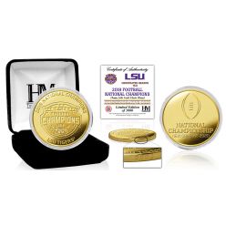 Louisiana State University 2019 Football National Champions Gold Mint Coin