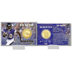 Ed Reed Bronze Coin Card