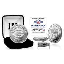 Green Bay Packers 2020 Silver Mint Game (Flip) Coin