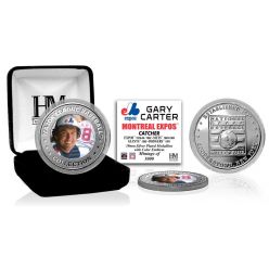 Gary Carter Baseball Hall of Fame Silver Color Coin