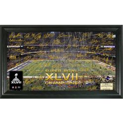 Baltimore Ravens Super Bowl XLVII Champions Celebration Signature Gridiron