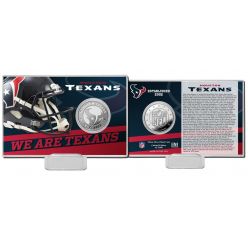 Houston Texans 2020 Team History Coin Card