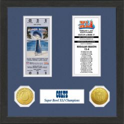 Indianapolis Colts SB Championship Ticket Collection