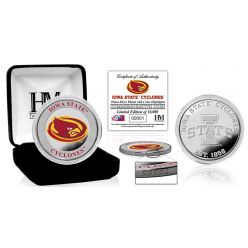 Iowa State University Color Silver Coin