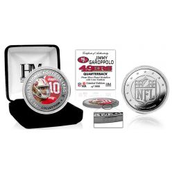 Jimmy Garoppolo Silver Color Coin