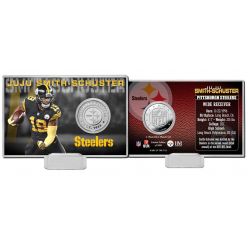 JuJu Smith-Schuster Silver Coin Card