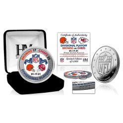 Kansas City Chiefs AFC Divisional Game Victory Silver Mint Coin