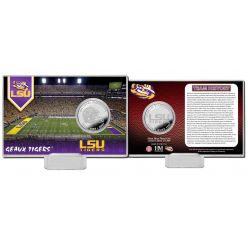 Louisiana State University Team History Silver Coin Card