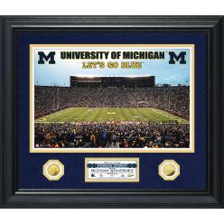 University of Michigan Special Edition Gold Coin Photo Mint