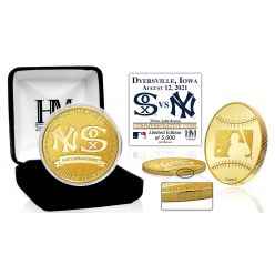 New York Yankees vs Chicago White Sox MLB Field of Dreams 2021 Bronze Mint Coin