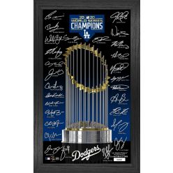 Los Angeles Dodgers 2020 World Series Champions Signature Trophy