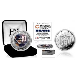 Mitchell Trubisky Silver Color Coin