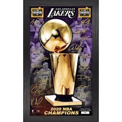 2020 NBA Finals Champions  Los Angeles Lakers Signature Trophy