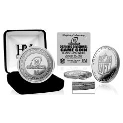 Green Bay Packers vs Los Angeles Rams Official NFC Divisional Game Flip Coin