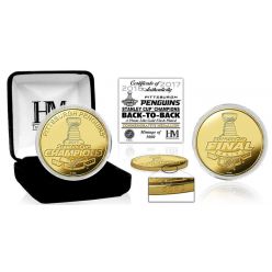 2017 Stanley Cup Champions Gold Mint Coin