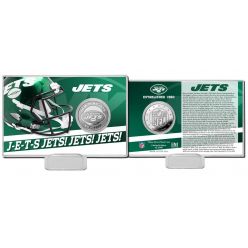 New York Jets 2020 Team History Coin Card