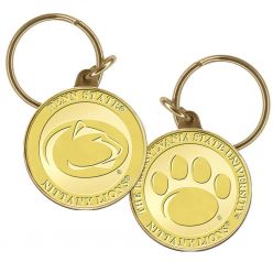 Penn State University Bronze Coin Keychain