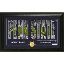 Penn State University "Silhouette" Bronze Coin Photo Mint