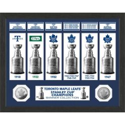 Toronto Maple Leafs Stanley Cup Banner Collection Photo Mint