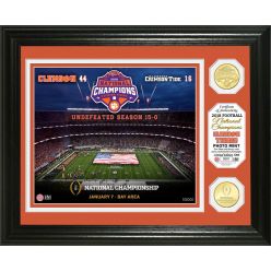 Clemson Tigers 2018 Football National Champions Commemorative Bronze Coin Photo Mint