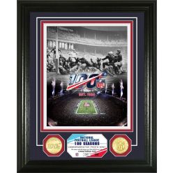 NFL 100 Season Bronze Coin Photo Mint