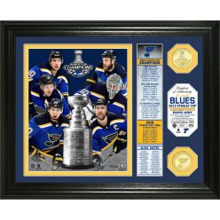 St. Louis Blues 2019 Stanley Cup Final Champions Banner Bronze Coin Photo Mint