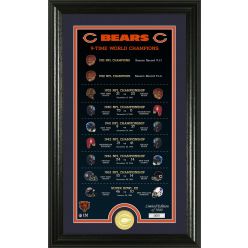 Chicago Bears "Legacy" Bronze Coin Photo Mint