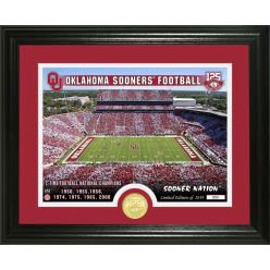 University of Oklahoma 125th Anniversary 7x Champs Bronze Coin Photo Mint