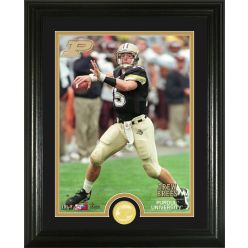 Drew Brees Purdue University Bronze Coin Photo Mint