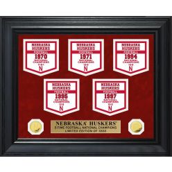 University of Nebraska Gold Coin Deluxe Banner Collection