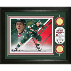 Zach Parise Bronze Coin Photo Mint