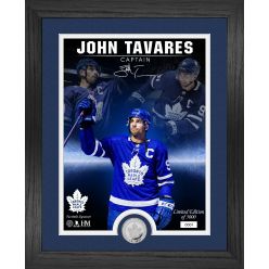 John Tavares The Captain Signature Series Silver Coin Photo Mint