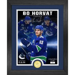 Bo Horvat The Captain Signature Series Bronze Coin Photo Mint