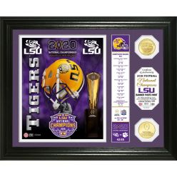 Louisiana State University 2019 Football National Champions "Banner" Bronze Coin Photo Mint