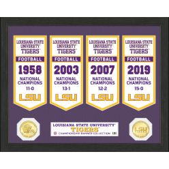 Louisiana State University Bronze Coin Banner