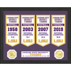 Louisiana State University Bronze Coin Banner