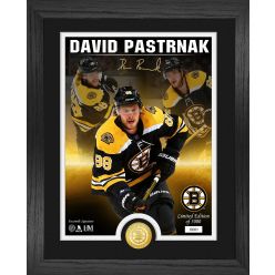 David Pastrnak Signature Series Bronze Coin Photo Mint