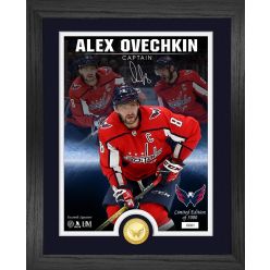 Alex Ovechkin Signature Series Bronze Coin Photo Mint