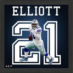 Ezekiel Elliott Jersey Number Frame